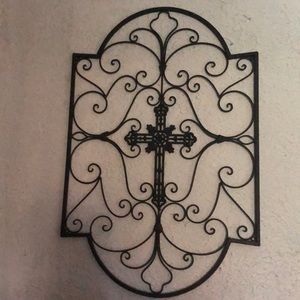 2 Wrought Iron Wall Decor